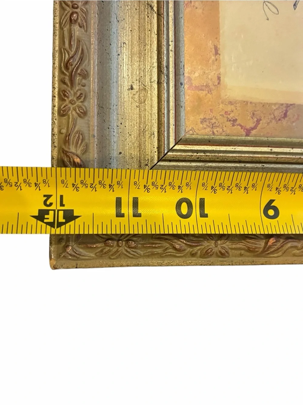 Home Accents Gold Ornate Wall Picture Frame Set Nature - Gold Finish (Set of 4)
